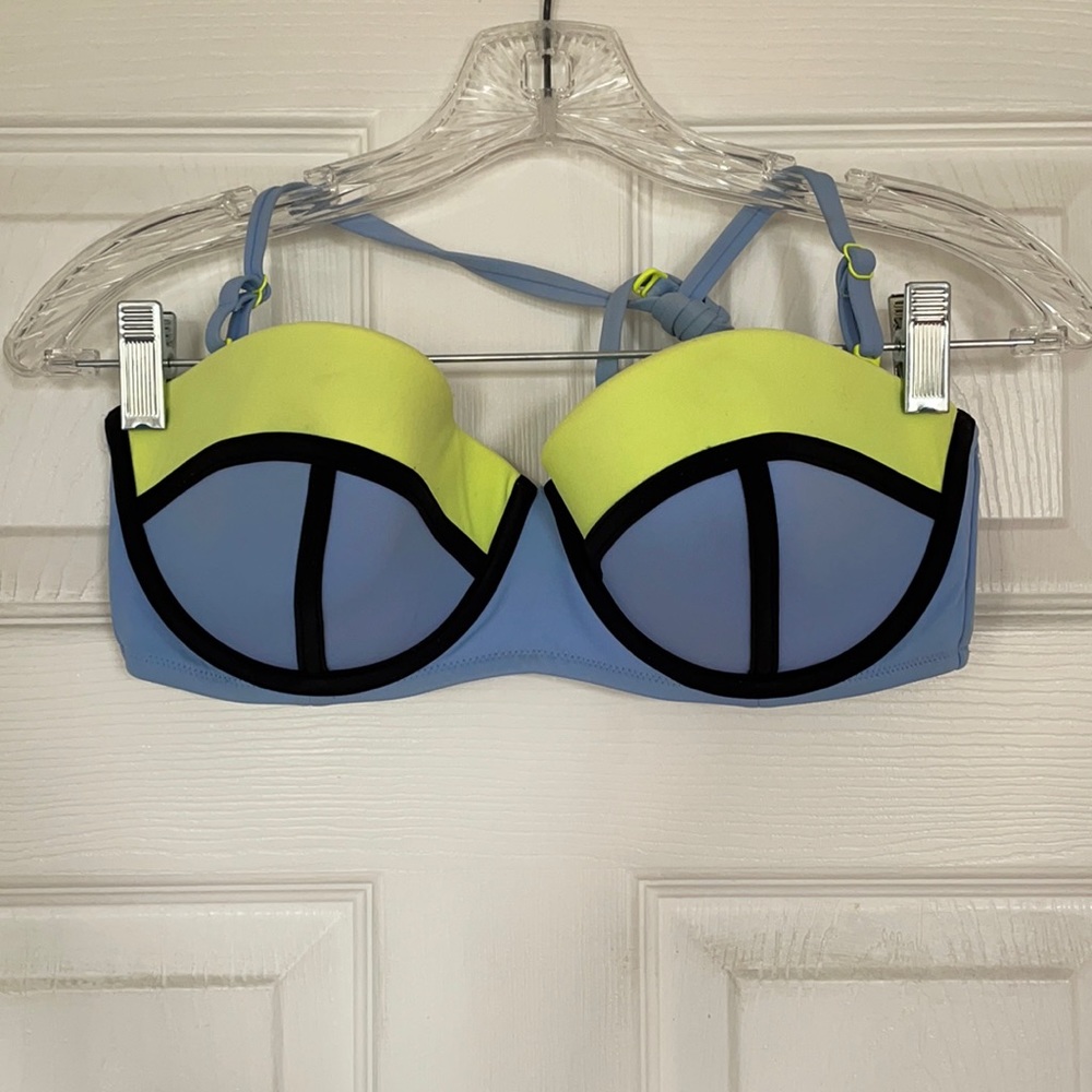 Neon bikini top